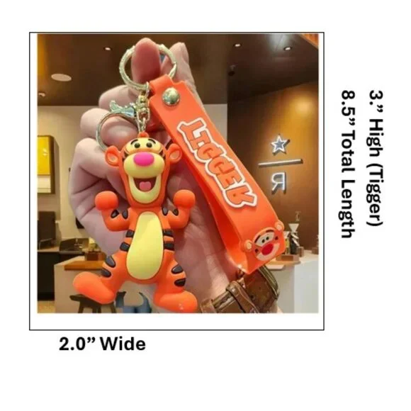 DISNEY Winnie the Pooh “Tigger” Keychain Key Fob (BRAND-NEW‎ & SO CUTE!) - Picture 2 of 2